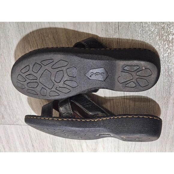 BOC Women's Born Concept Brown Leather Upper Strap Sandals Size 8 - Picture 8 of 11